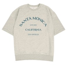 에어플레인 산타모니카 오버핏 반팔 맨투맨