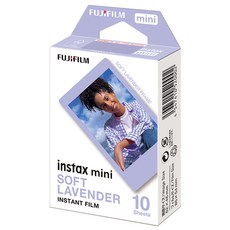 FUJIFILM 富士 instax 角色迷你底片 柔和薰衣草 10入, 1個