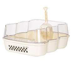 고양이 둥둥펫 브레드 화장실, 크림, 1개