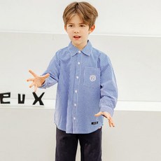 쁘띠뮤 아동용 스쿨 레이어드 셔츠 HMRCT10