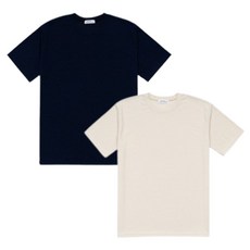 디스페로 남성용 빅사이즈 머슬핏 니트 반팔티