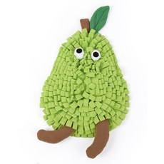 Yoreungae 寵物清爽水果精靈嗅聞玩具, 1個, 梨