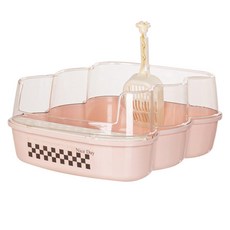 고양이 둥둥펫 브레드 화장실, 핑크, 1개