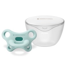 綠手指 Bebe Grow 安撫奶嘴, 薄荷綠, 第1階段(0-6個月), 1個