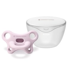 綠手指 Bebe Grow 安撫奶嘴, 紫色, 第2階段(6-18個月), 1個