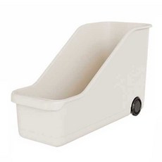 cofv 廚房用移動式廚房用品收納整理盒, 1個, 白色