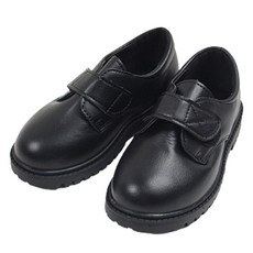 BEBEMARU 兒童簡約啞光正式皮鞋 9561