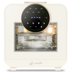 JAEWON Steam Cook 304全不鏽鋼氣炸鍋 16L, 象牙白, SAT15004
