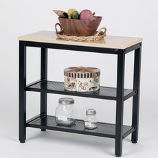 Dori Furniture 鐵製層架, 3層, 自然風