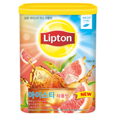 Lipton 立頓 冰茶沖泡粉隨身包 葡萄柚風味, 820g, 1罐, 1罐