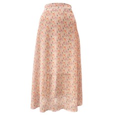 부루앤쥬디 여성용 롤린플라워 롱스커트 OQESK506A