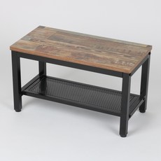 Dori Furniture 鐵製層架, 2層, 復古風