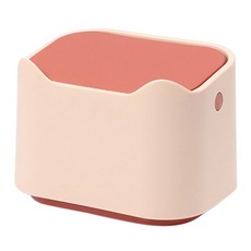 LKH貓咪尿味隔絕迷你垃圾桶, 1個, 紅色