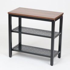 Dori Furniture 鐵製層架, 3層, 木紋新款