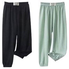 JOYMULTI 兒童涼感透氣冰酷寬版束口褲 束口版型 2件組