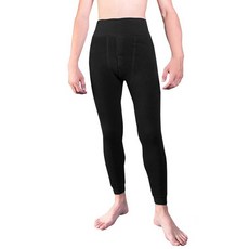 UUGOLF 男性運動防寒彈力刷毛內搭褲