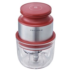 recolte 麗克特 小型迷你食物調理機 RCP-5, RCP-5R(紅色)