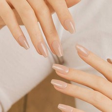 데싱디바 매직프레스 네일팁 세트, 로즈베이지, 1개