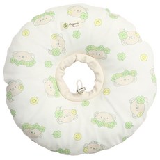 RITOGATO 有機可拆式布套軟墊頸圈, 1個, 幸運草