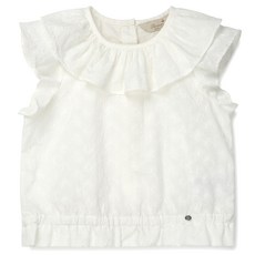 Perimitz 女童款刺繡雪紡衫 P2422B35406