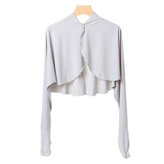 UUGOLF 防曬駕駛袖套 高爾夫披肩, 灰色