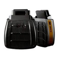 3M 防毒過濾器 D8001K, 單色, 2個