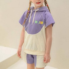 Petitemieux 兒童透氣Erica連帽上衣下褲套裝 GMECE05