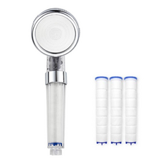 INNOHOUSE 濾芯蓮蓬頭+濾芯 4入組, 1組, 混色