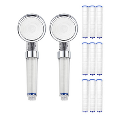 이노하우스 필터샤워기 2p + 리필 필터 9p 세트, 1개, 혼합색상