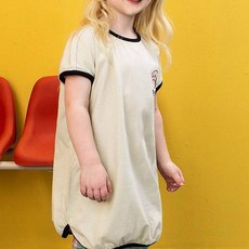 쁘띠뮤 여아용 통기성 박시 원피스 FMEBT08