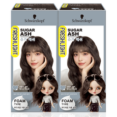 FRESHLIGHT 富麗絲 FRESHLIGHT泡泡染髮劑, 糖果灰, 2盒