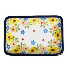 Ceramika Artystyczna 波蘭陶長方形醬料碟, 2225, 1個