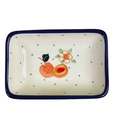 Ceramika Artystyczna 波蘭陶長方形醬料碟, 2072, 1個