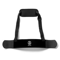 BOSAE Arm Blaster二頭肌運動器材, 1個, 黑色