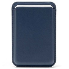 GOOSPERY Magsafe iPhone皮革卡夾手機殼, 靛藍, 1個