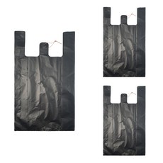 월드크린 검정 손잡이 비닐봉투, 10L, 300개