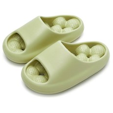 실버스 프리미엄 욕실 물빠짐 슬리퍼 SV057, 그린, 1개