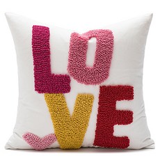 Homeflow 愛戀粉紅花朵抱枕套