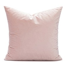 Homeflow 柔軟粉色抱枕套