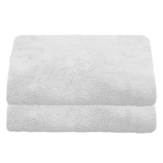 World Clean Bobo 超細纖維毛巾, 白色, 1入, 2個