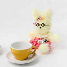 毛根咕咕咕兔子娃娃製作 1隻 DIY組合包 + QR影片組合, 聖水咕咕咕兔子