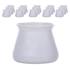 일상나눔 미끄럼 방지 실리콘 가구 발 커버, 그레이, 16개