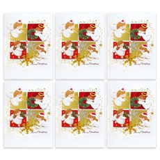 From&To 天使聖誕卡片 FS733104, 混合色, 6個