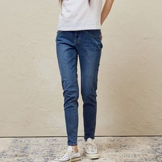 알렉스앨빈 여성용 울트라 앵클 스키니 청바지 A201WPT601