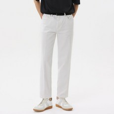 86로드 남성용 크롭 테이퍼드 면 청바지