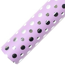 Popofancy 雙點乙烯基汽化包裝紙小, 紫色的, 1個