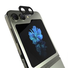 제로스킨 카메라렌즈 베젤강화유리 보호필름 블랙 2p 세트, 1세트