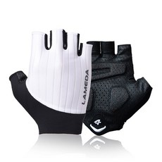 Lameda 防滑自行車手套 兩側一組 24AW2039, 白色, 1套