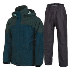 JebiRainwear 雨衣上下套裝 SI-901, 海軍藍 + 灰色