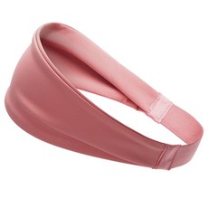 다다랜드 스포츠웨어 와이드 반다나 헤어밴드, 핑크, 1개